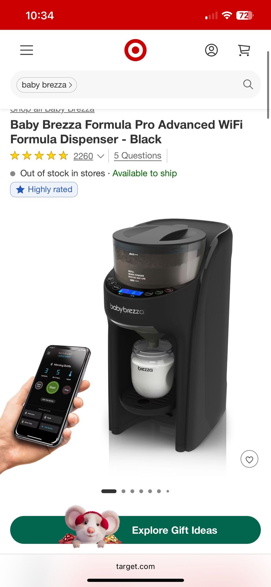 Baby Brezza Formula Pro