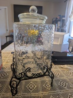 $50 Nuevo. Dispensador de bebidas de Vidrio