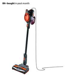 Shark Rocket Ultra-Light Corded Bagless Vacuum for Carpet and Hard Floor Cleaning with Swivel Steering (HV301), Gray/Orange