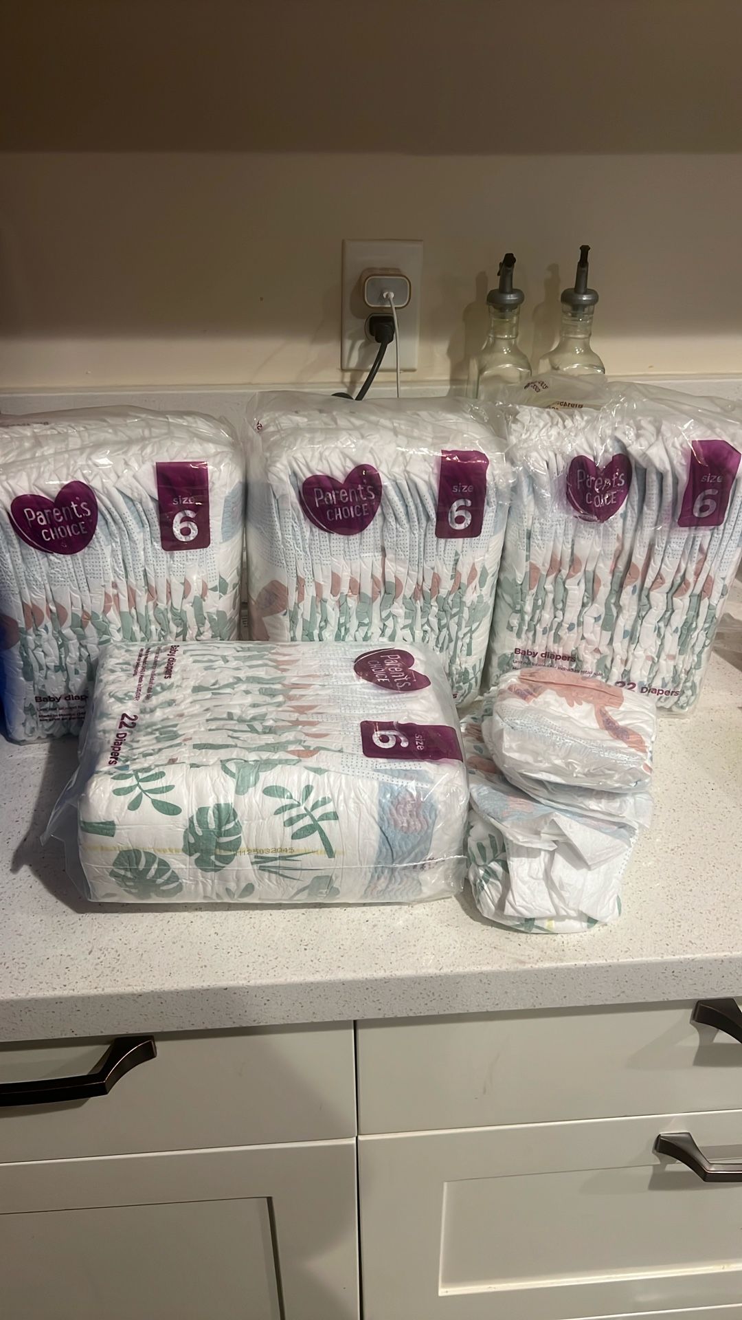 Size 6 Parent Choice Diapers