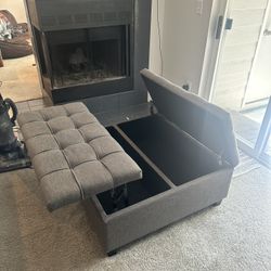 Fold Out Ottoman 