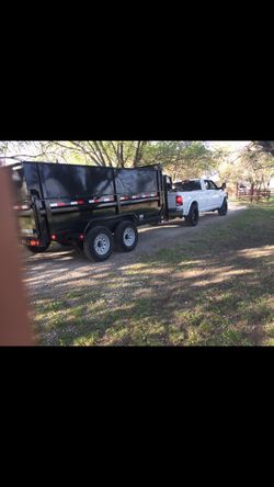 Dump Trailer $ Per-Day/se renta la de Dump Por Día 