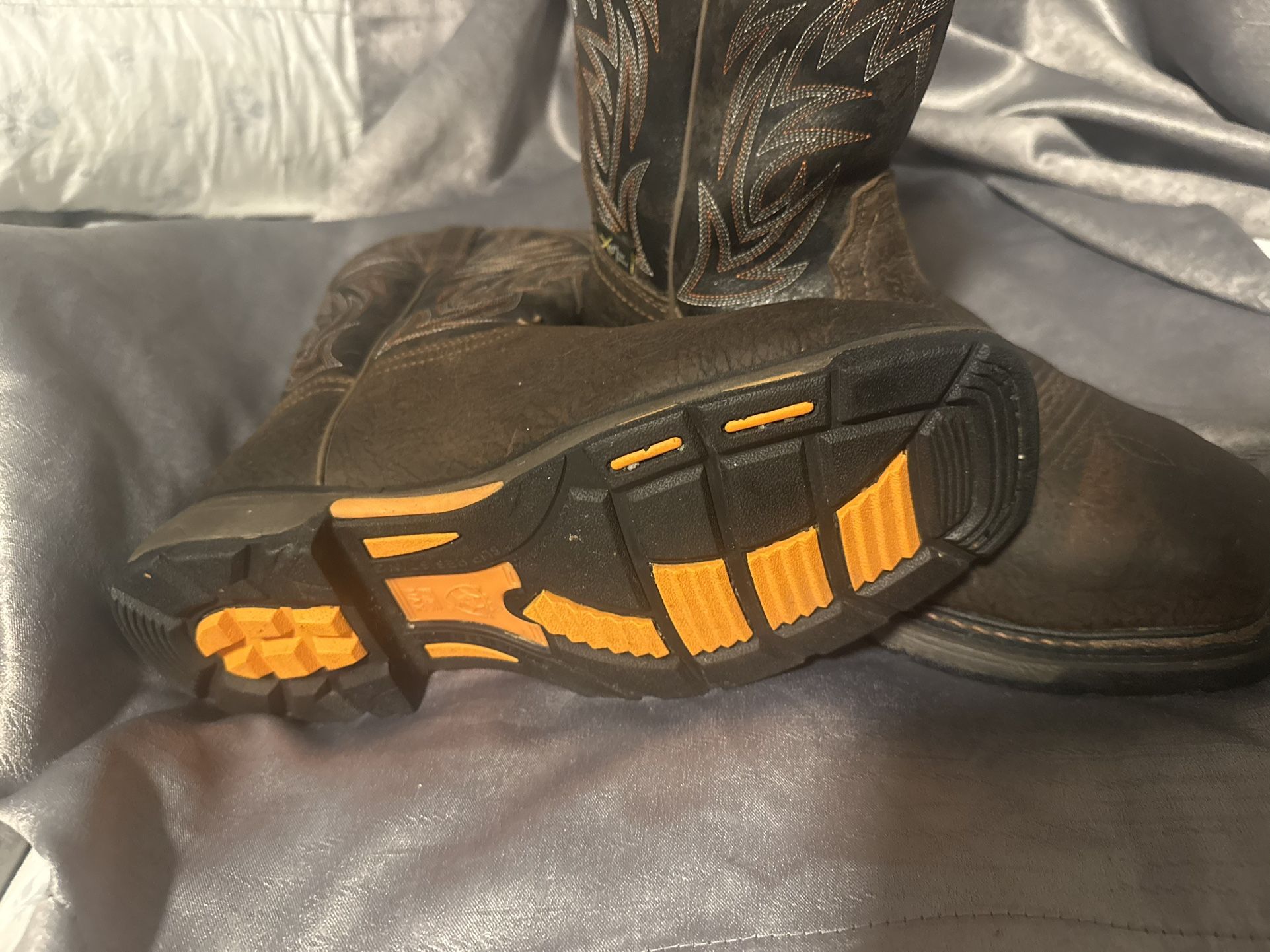 ARIAT WorkHog Wide Square Toe MetGuard Waterproof Composite Toe Work Boot