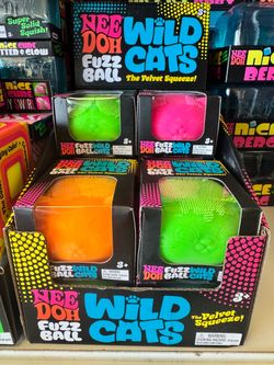 Fuzz ball wild cats Needoh