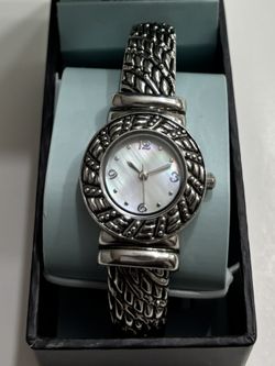 Women’s Silver Tone Bangle Watch - NEEDS BATTERIES