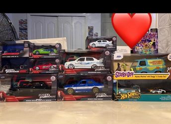 Jada and hot wheels