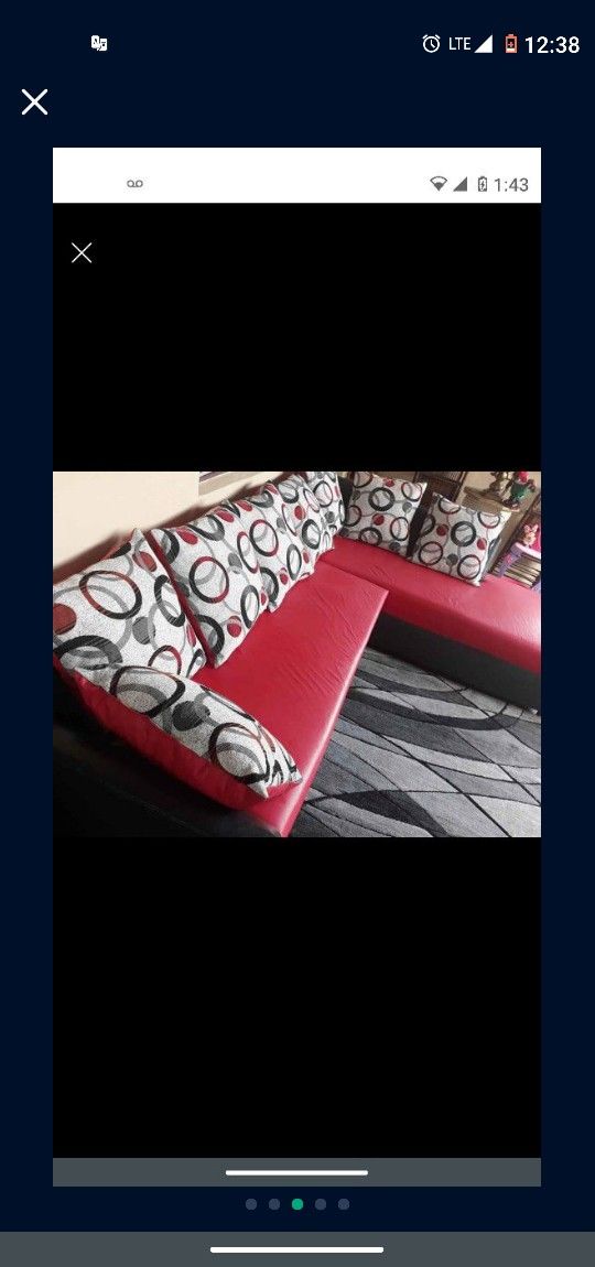 SOFA MODERN In L SHAPPE.. DELIVERY SERVICE AVAILABLE