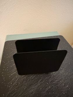 Black Napkin Holder