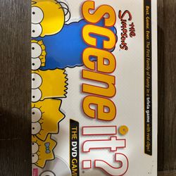 Sealed Scene it Simpsons family trivia game