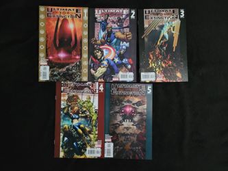 Ultimate Extinction #1-5 Complete Set Marvel Comics