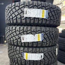 Lt285/70/17 Goodyear MT New Tires All 4 Installed And Balanced Included 