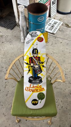Lance Mountain skateboard Flip