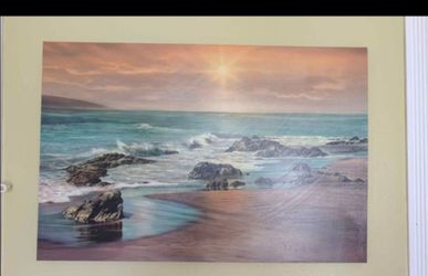 Beach painting