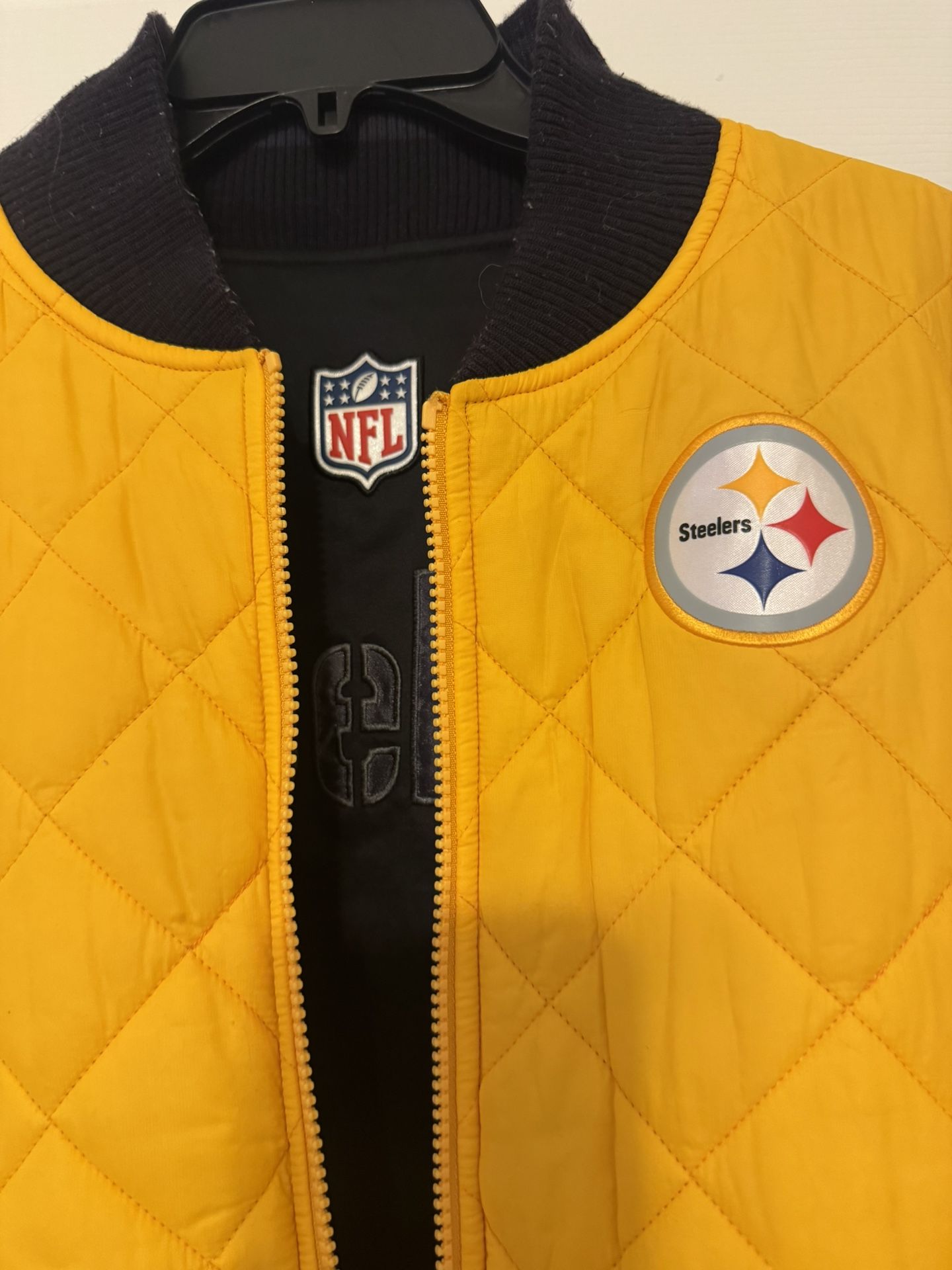 Kids Large Reversible Steelers Jacket