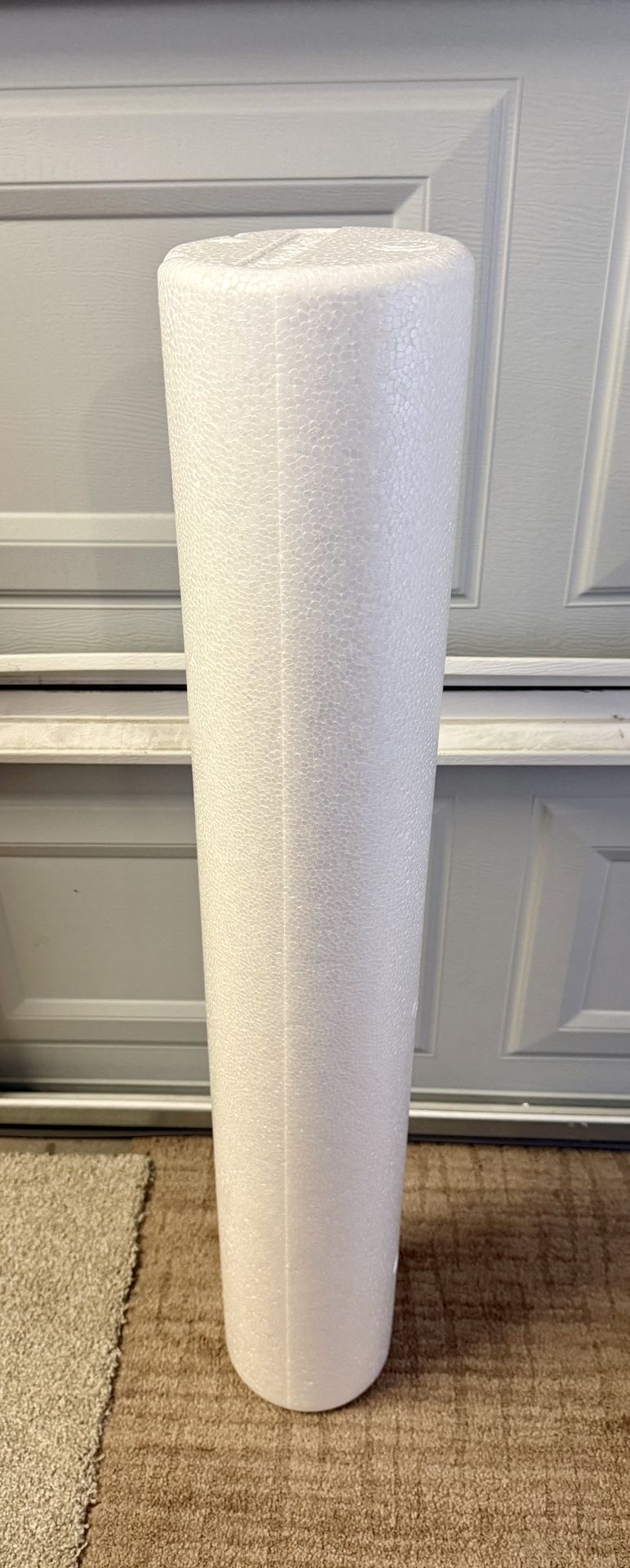 Thera-Band Styrofoam Roller - muscle massage exerciser 36” - foam roller
