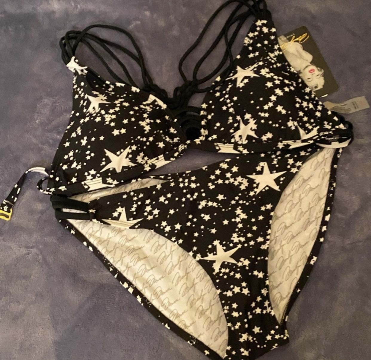 NWT Marilyn Monroe Premium Bikini Set