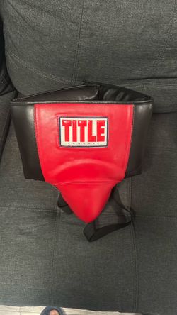 Title boxing groin guard