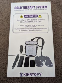 Kinryopy Ice Therapy Machine with Knee Therapy Pad
