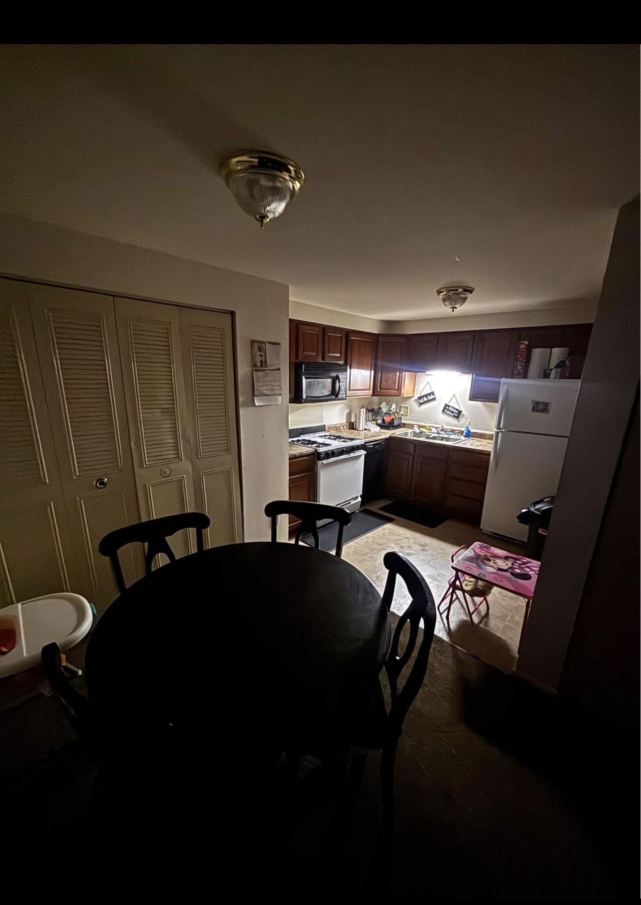 Black Dining Room Table