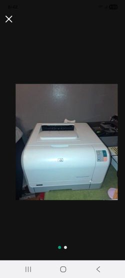 HP Color LaserJet CP1215, New Toner-Works great-All Cords