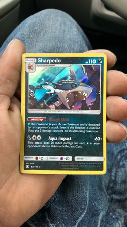 Sharpedo Holo Rare Pokémon Card 82/149