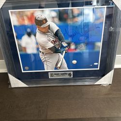 Miguel Cabrera - 500 Home Run Photo w/ Autograph 
