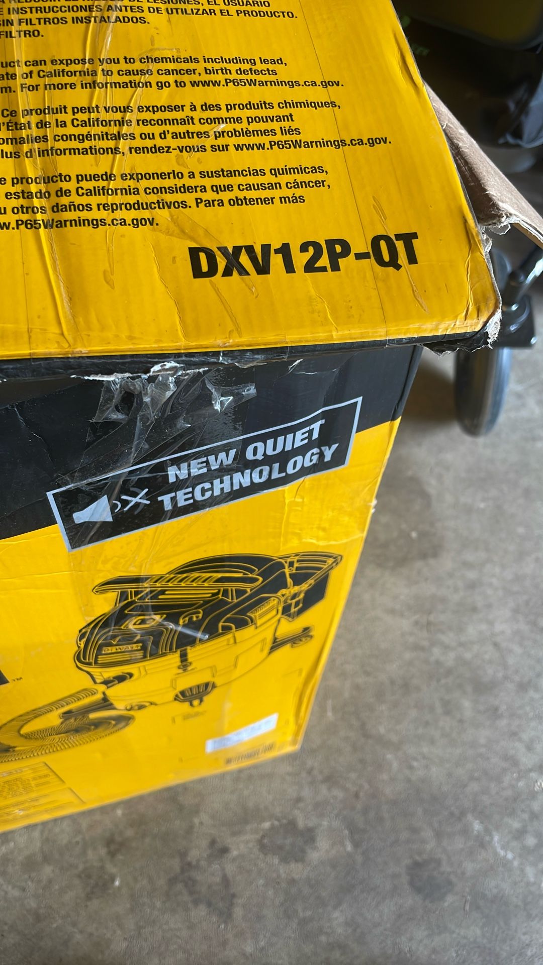 Dewalt Vacuum Dxv12pqt