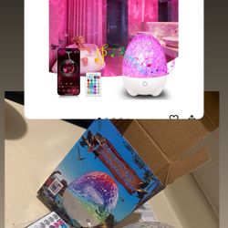 Galaxy Projector for bedroom, 20Colors Galaxy Light Projector for Bedroom, 15White Noise Led Lights for Bedroom Lights, HiFi Bluetooth Speaker,Remote&
