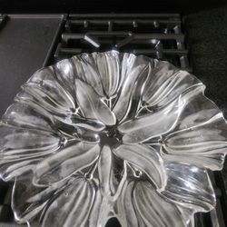 Beautiful Crystal Dish 13 Inch