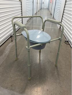 Brand new portable toilet for seniors