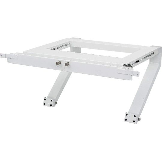 Heavy Duty Window Air Conditioner AC Support Bracket -Holds Up to 200 lbs., No Drilling or Tools Required, White