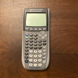 TI-84 Plus Silver Graphing Calculator 