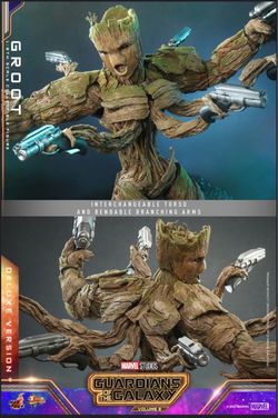 Hot Toys Guardians Of The Galaxy Vol.3 Deluxe Groot