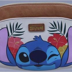 Disney's Lilo & Stitch Stitch Big Face Print Crossbody Bag Purse NWT.