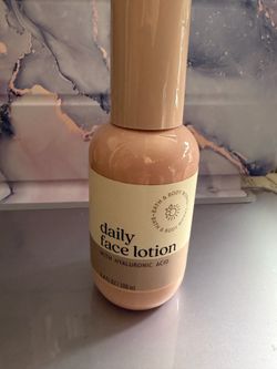 BBW daily face lotion