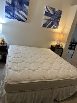 Serta Fireblocker Queen Mattress Complete Set
