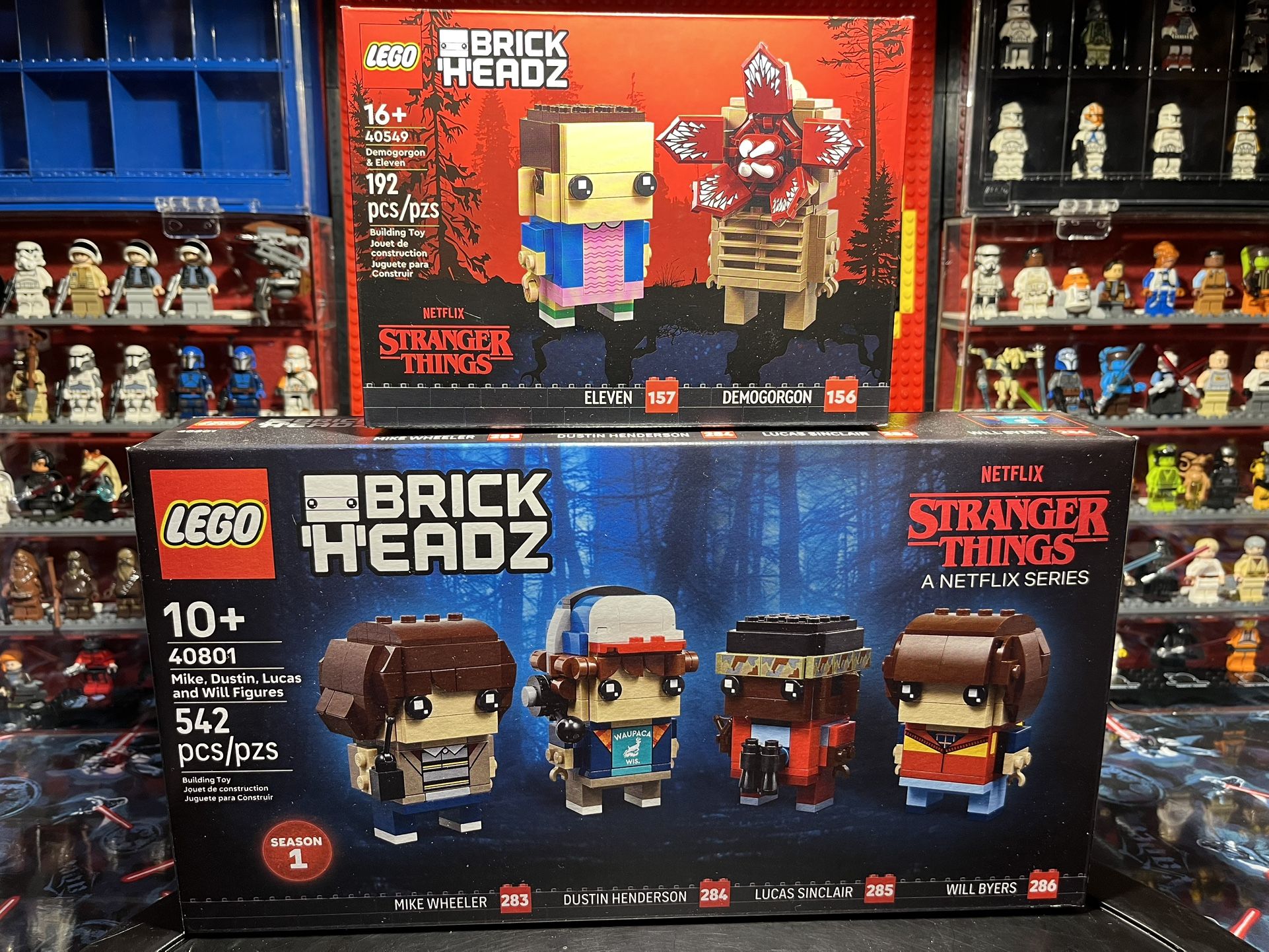 LEGO Stranger Things Demogorgon & Eleven, Mike, Dustin, Lucas and Will