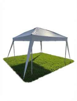 10x10 White Pop Up Canopy Tent - Heavy Duty Frame, Like New Condition, Easy Setup