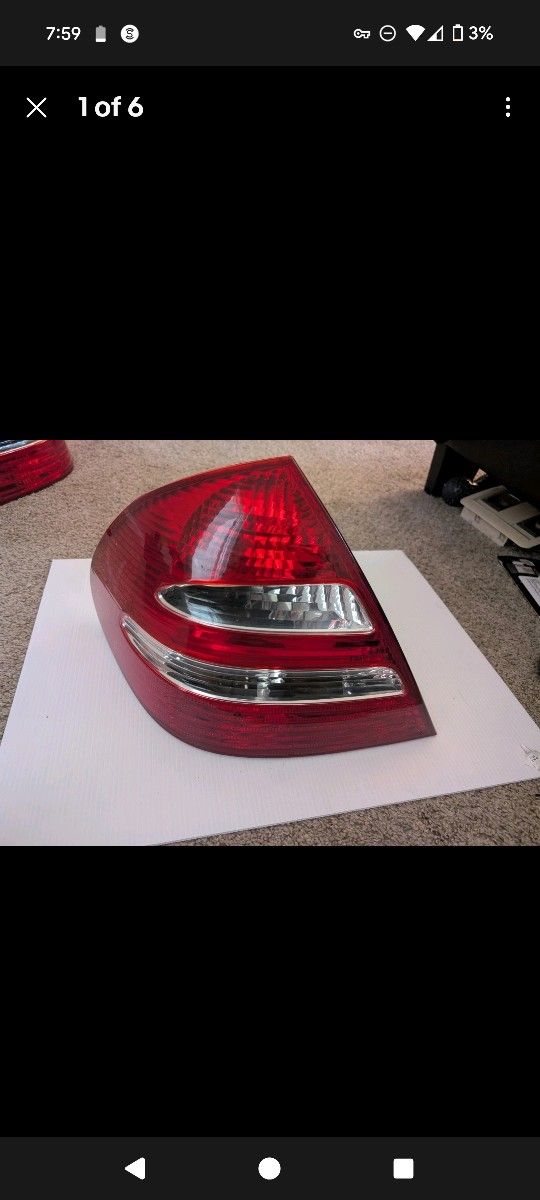 ✅ 2003-06 MERCEDES E320,E500, E55 AMG Left Tail Light OEM