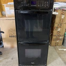Whirlpool Double Oven 