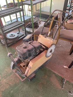 Walk Behind Concrete Cutter