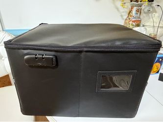 Fireproof document box