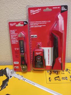 2) brand new Milwaukee ($87.14