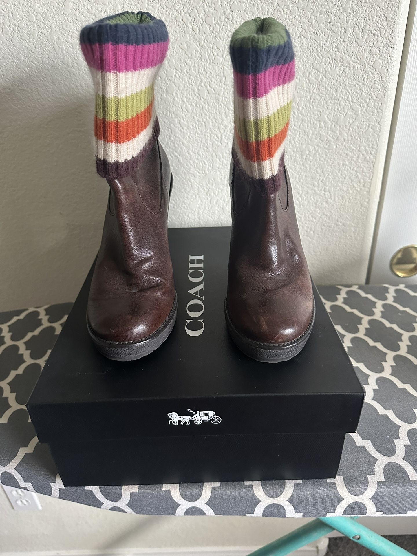 Coach Boot- Size 6 - Authentic