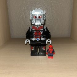 Lego giant man and Spider-Man