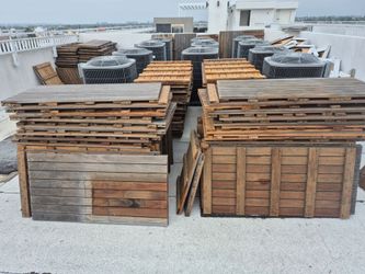 Pavers, ipe wood tiles
