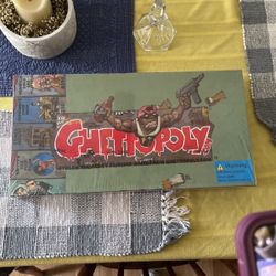 GHETTOPOLY MONOPOLY BOARD GAME NEW
