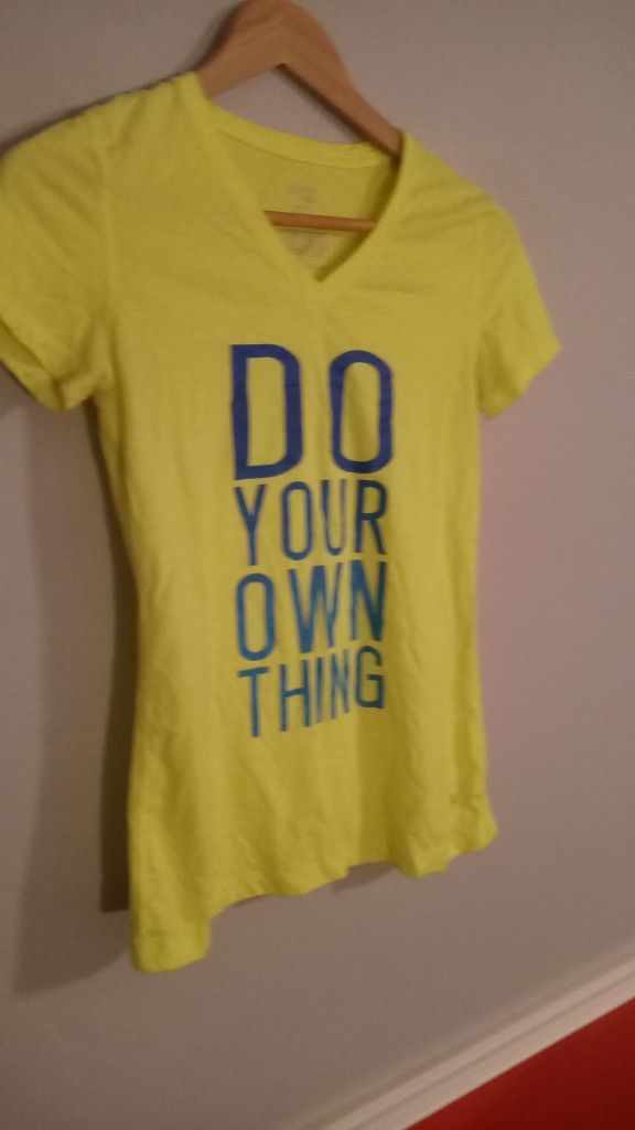 2,- DANSKIN V-NECK TEES'..... CHECK OUT MY PAGE FOR MORE ITEMS