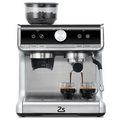 Espresso Machine with Grinder,20 Bar Automatic Espresso Coffee Maker with Milk Frother Save $143.00
