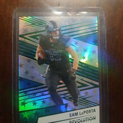 Football Number Card 